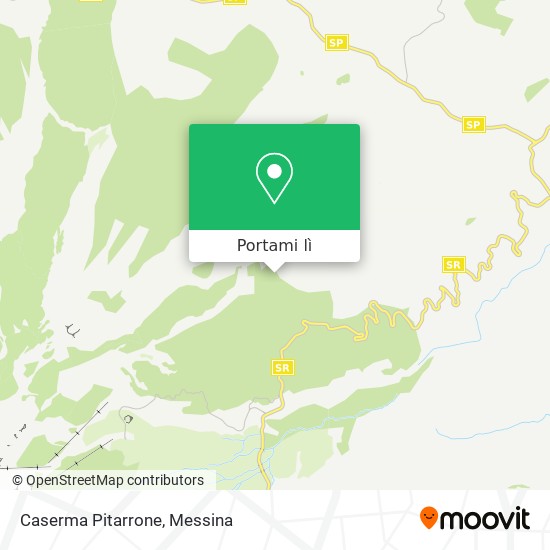Mappa Caserma Pitarrone