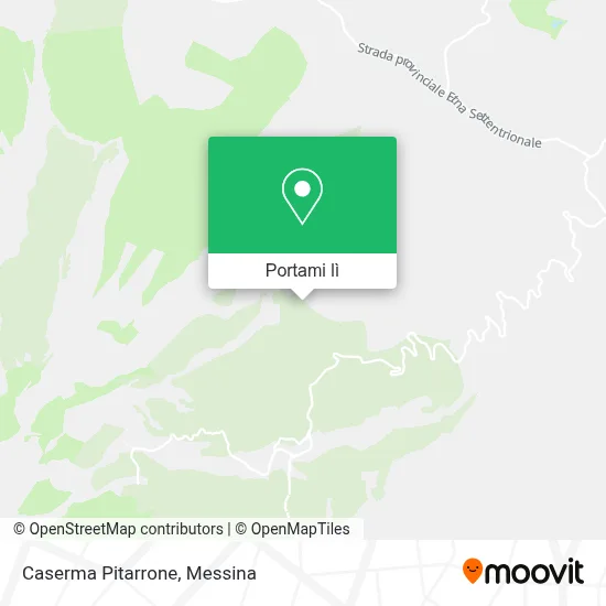 Mappa Caserma Pitarrone