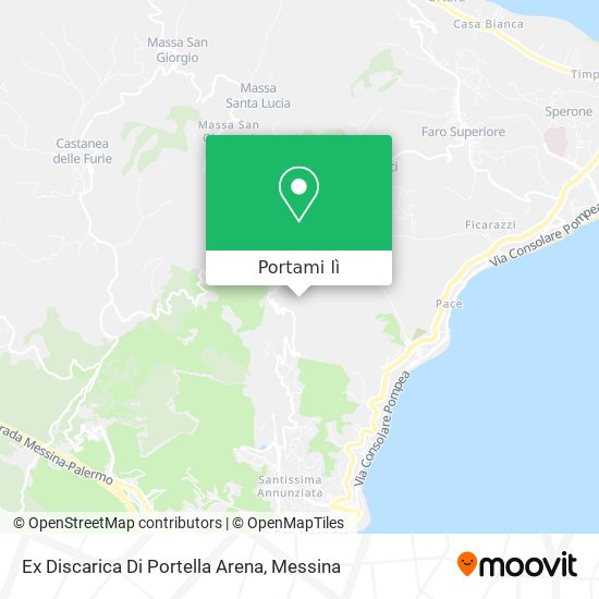 Mappa Ex Discarica Di Portella Arena