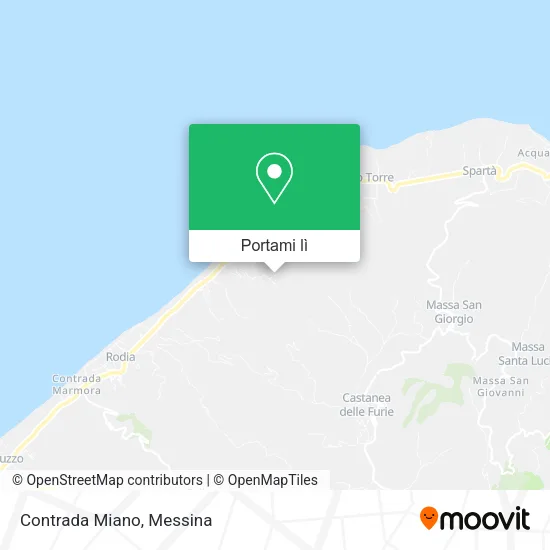 Mappa Contrada Miano