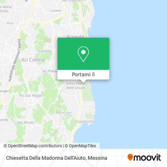 Mappa Chiesetta Della Madonna Dell’Aiuto