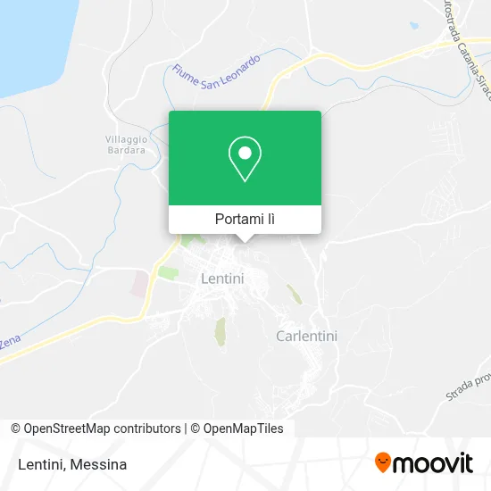Mappa Lentini