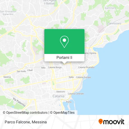Mappa Parco Falcone