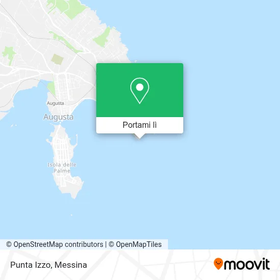 Mappa Punta Izzo