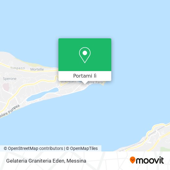 Mappa Gelateria Graniteria Eden