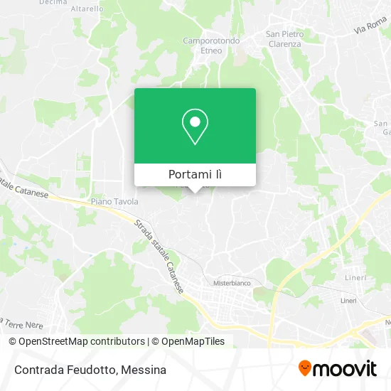 Mappa Contrada Feudotto