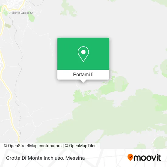 Mappa Grotta Di Monte Inchiuso