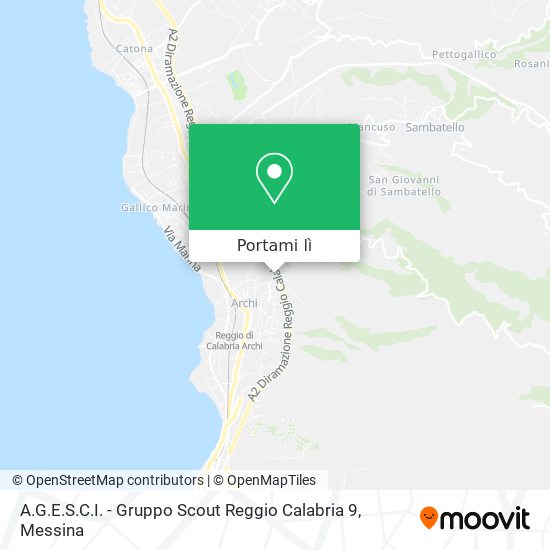 Mappa A.G.E.S.C.I. - Gruppo Scout Reggio Calabria 9