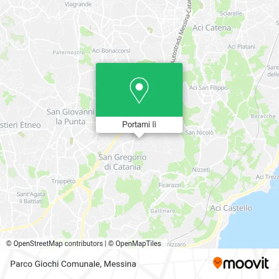 Mappa Parco Giochi Comunale