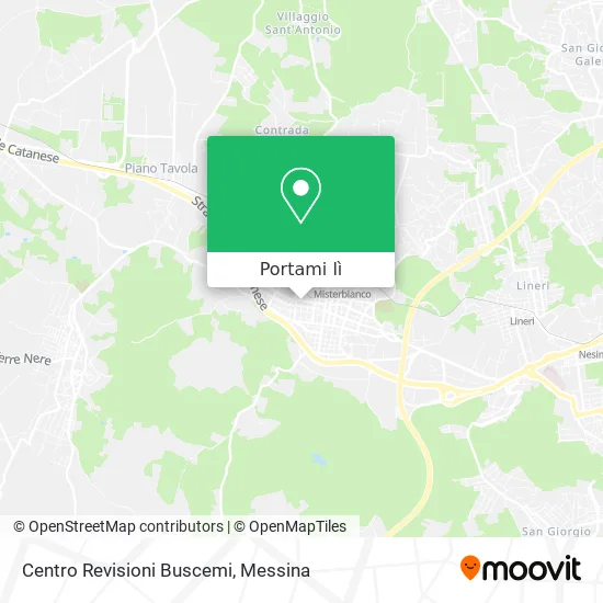 Mappa Centro Revisioni Buscemi