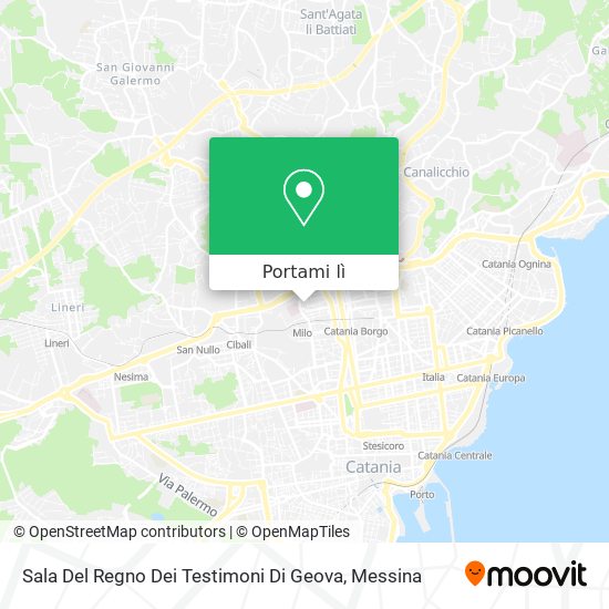 Mappa Sala Del Regno Dei Testimoni Di Geova