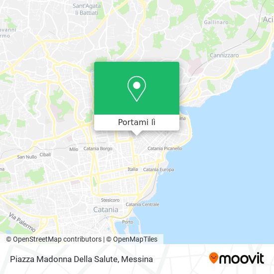 Mappa Piazza Madonna Della Salute