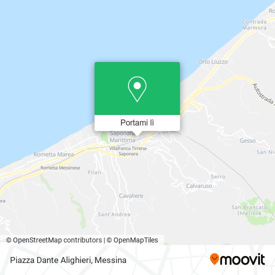 Mappa Piazza Dante Alighieri