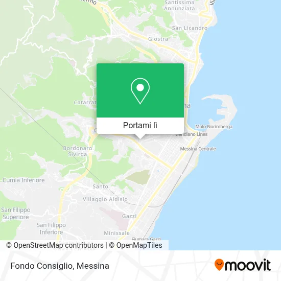 Mappa Fondo Consiglio