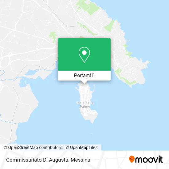 Mappa Commissariato Di Augusta