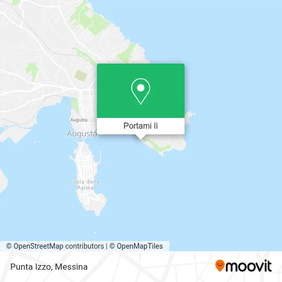 Mappa Punta Izzo