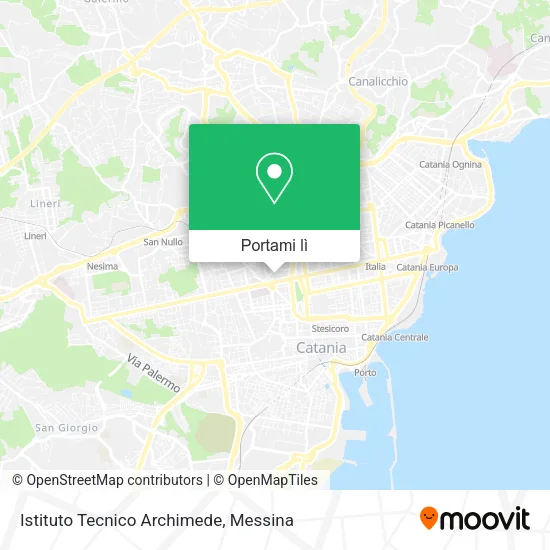 Mappa Istituto Tecnico Archimede