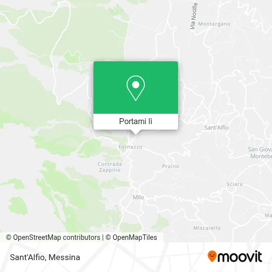 Mappa Sant'Alfio