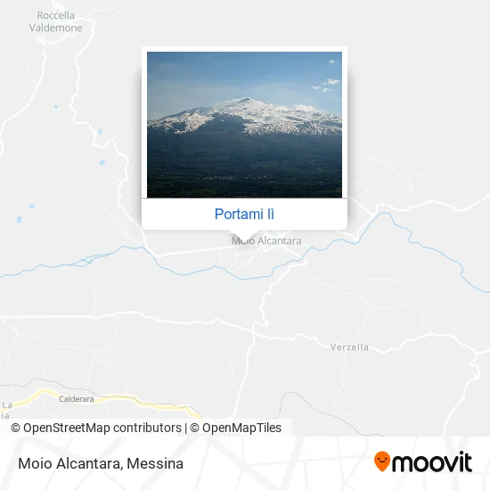 Mappa Moio Alcantara