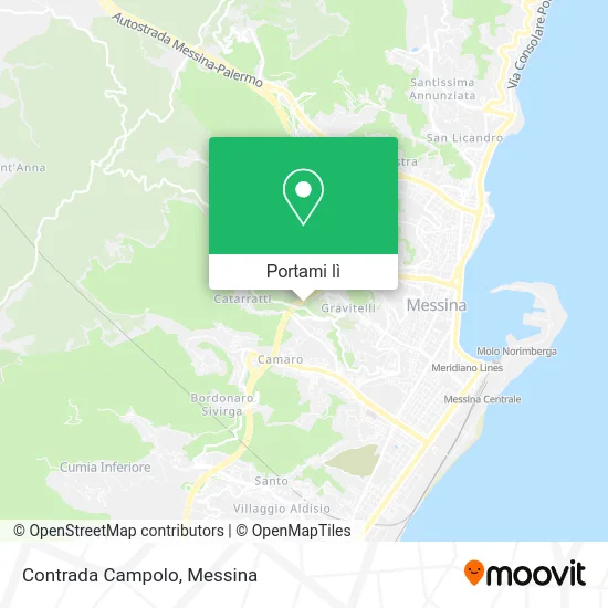 Mappa Contrada Campolo