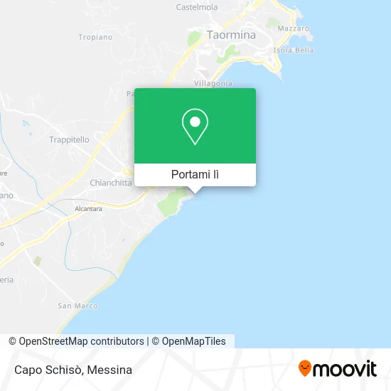 Mappa Capo Schisò