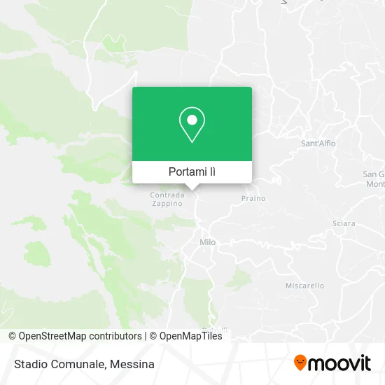 Mappa Stadio Comunale