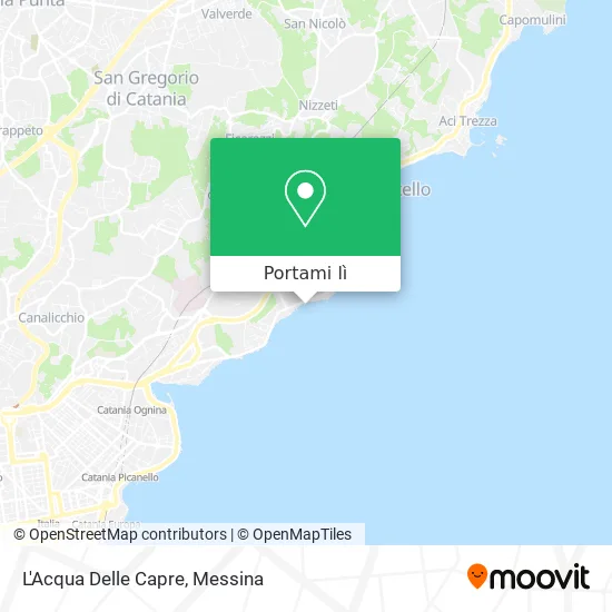 Mappa L'Acqua Delle Capre