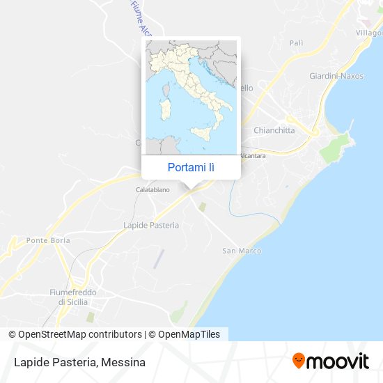 Mappa Lapide Pasteria