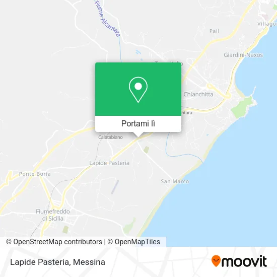 Mappa Lapide Pasteria