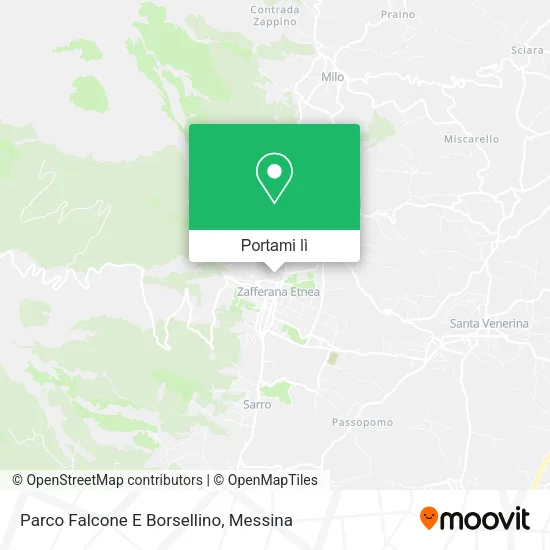 Mappa Parco Falcone E Borsellino