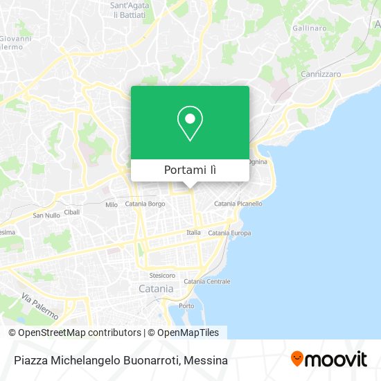 Mappa Piazza Michelangelo Buonarroti