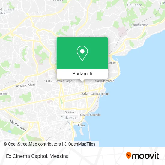 Mappa Ex Cinema Capitol