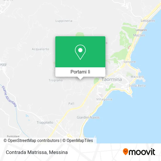 Mappa Contrada Matrissa