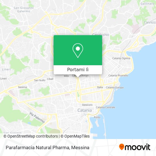 Mappa Parafarmacia Natural Pharma