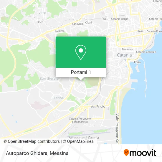 Mappa Autoparco Ghidara