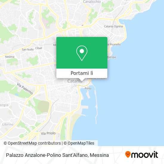 Mappa Palazzo Anzalone-Polino Sant'Alfano