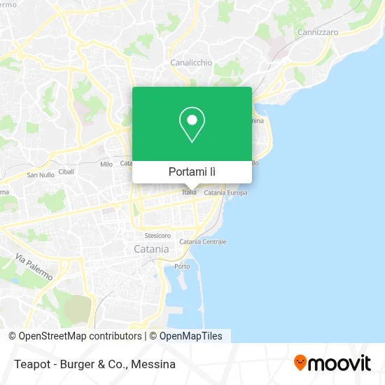 Mappa Teapot - Burger & Co.