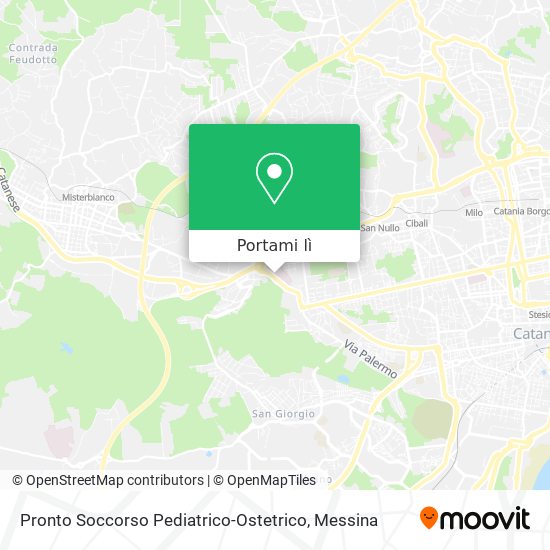 Mappa Pronto Soccorso Pediatrico-Ostetrico