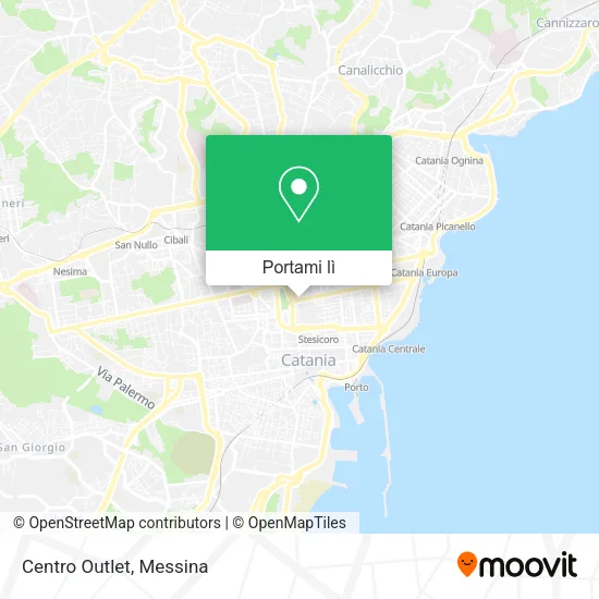 Mappa Centro Outlet