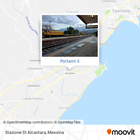 Mappa Stazione Di Alcantara