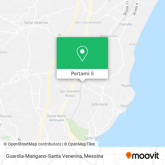 Mappa Guardia-Mangano-Santa Venerina