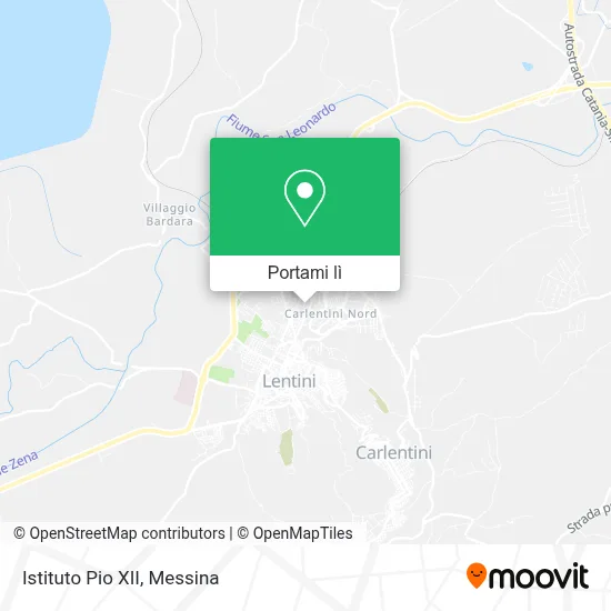 Mappa Istituto Pio XII