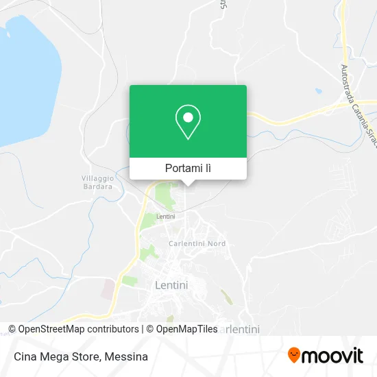 Mappa Cina Mega Store
