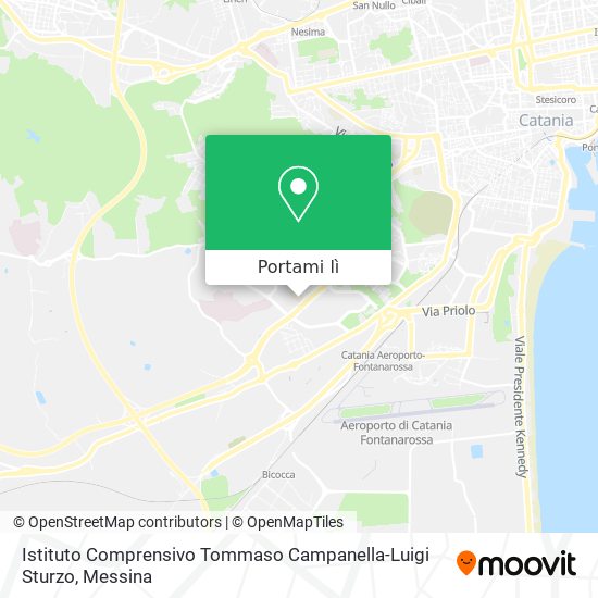 Mappa Istituto Comprensivo Tommaso Campanella-Luigi Sturzo