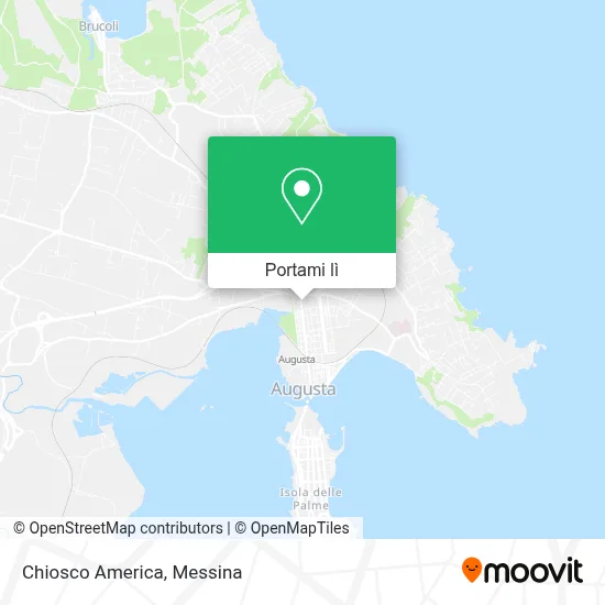 Mappa Chiosco America