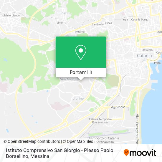 Mappa Istituto Comprensivo San Giorgio - Plesso Paolo Borsellino