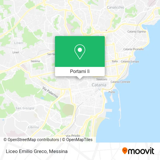 Mappa Liceo Emilio Greco