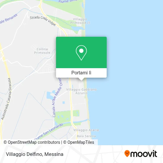 Mappa Villaggio Delfino
