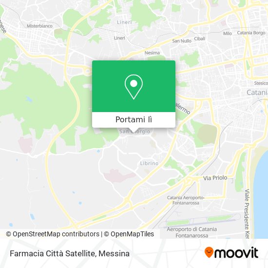 Mappa Farmacia Città Satellite