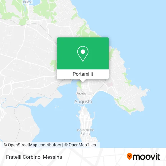 Mappa Fratelli Corbino